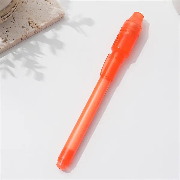 Creative Magic Uv Light Pen Invisible Ink Glow In The Dark