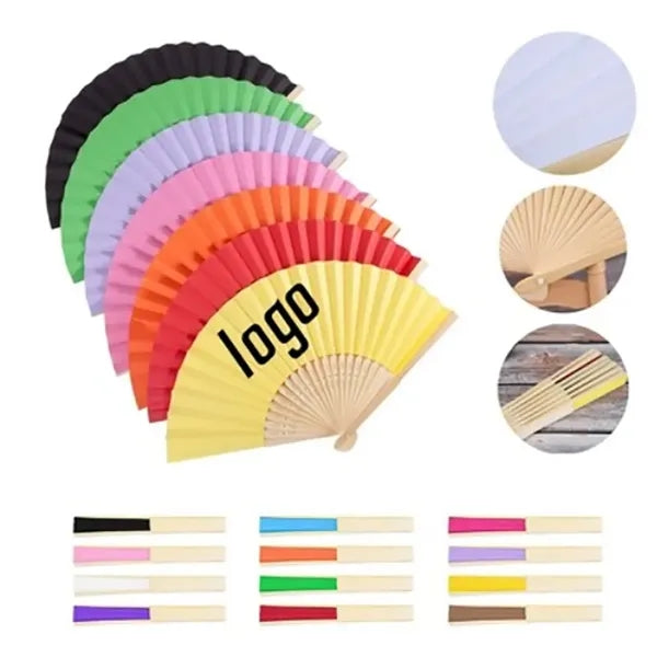 Bamboo Folding Hand Fan