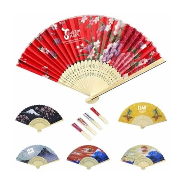 Bamboo Folding Hand Fan