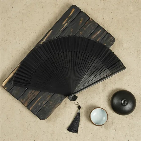 Oriental Folding Fan Elegant Practical Summer Accessory