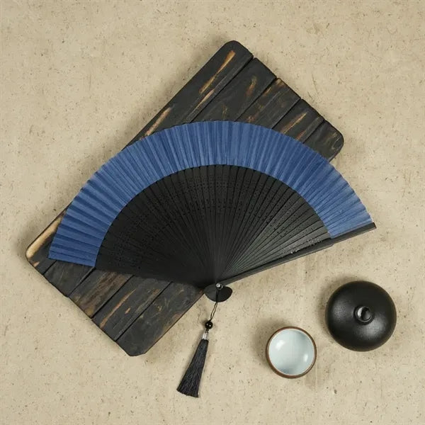 Oriental Folding Fan Elegant Practical Summer Accessory