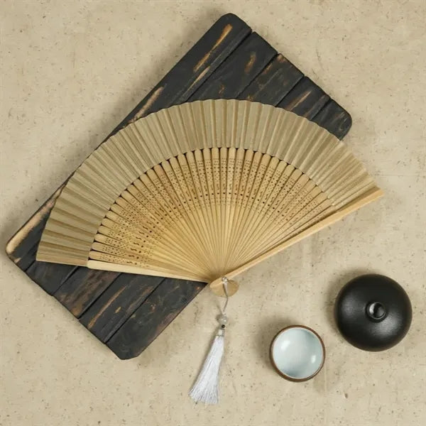 Oriental Folding Fan Elegant Practical Summer Accessory