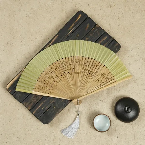 Oriental Folding Fan Elegant Practical Summer Accessory