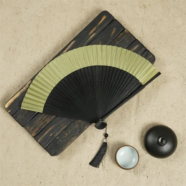 Oriental Folding Fan Elegant Practical Summer Accessory