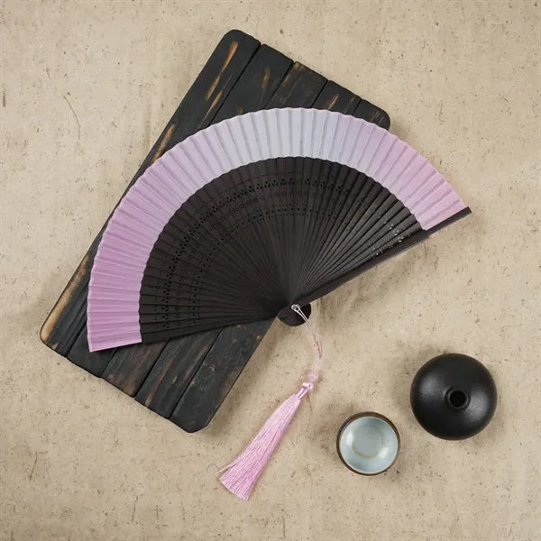 Oriental Folding Fan Elegant Practical Summer Accessory