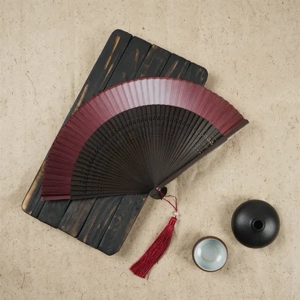 Oriental Folding Fan Elegant Practical Summer Accessory
