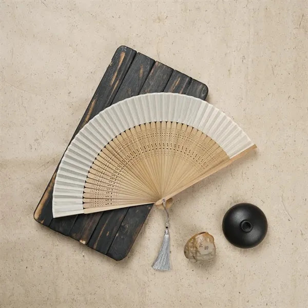 Oriental Folding Fan Elegant Practical Summer Accessory