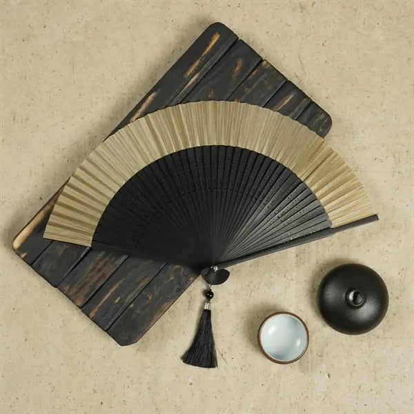 Oriental Folding Fan Elegant Practical Summer Accessory