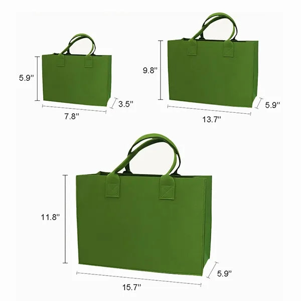 Felt Tote Bag in Different Sizes