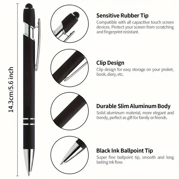 Ballpoint With Stylus Pens 2 In 1 Function