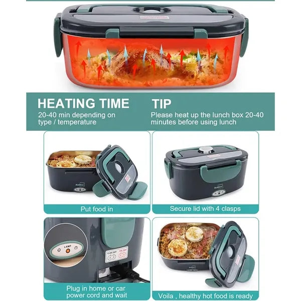 Electric Heated Lunch Boxes Adults