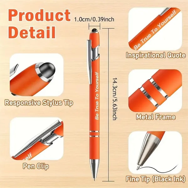 Touchscreen Stylus Ballpoint Pens with Tip Personalized