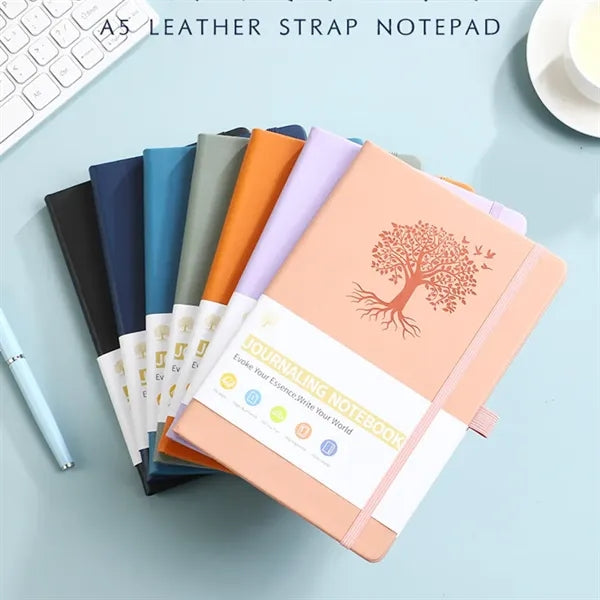 A5 Leather Lined Journal Hardcover Executive Notebooks