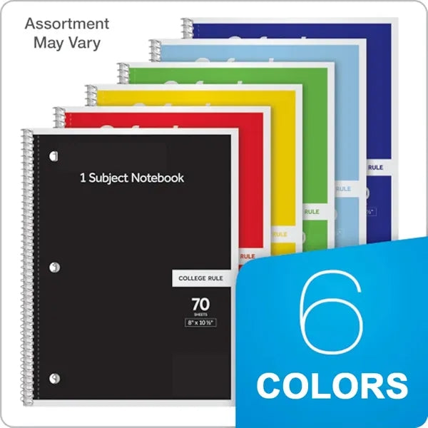 Oxford Spiral Notebook