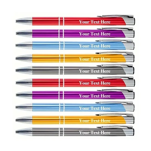 Metal Stylus Ballpoint Pens with Tip & Clip