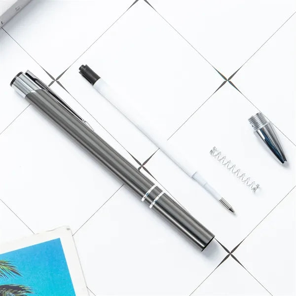Metal Stylus Ballpoint Pens with Tip & Clip