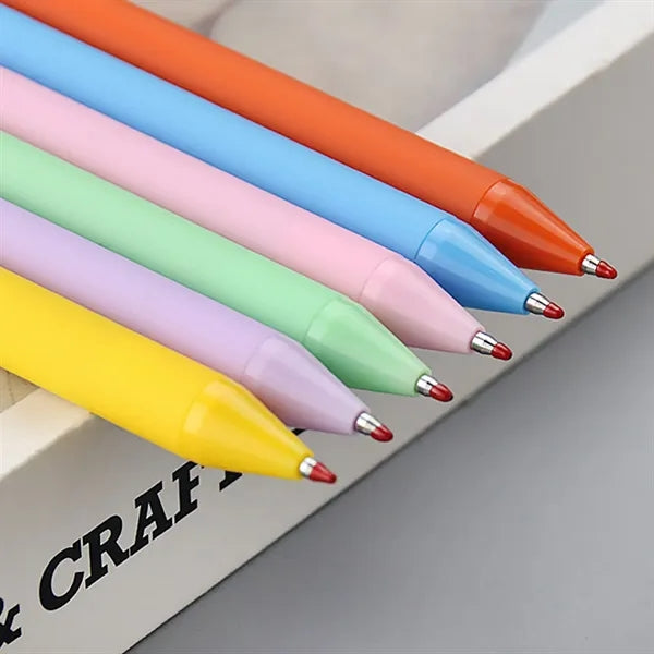 Retractable Colored Gel Pen Promotion Gifts for People