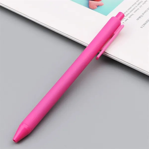 Retractable Colored Gel Pen Promotion Gifts for People