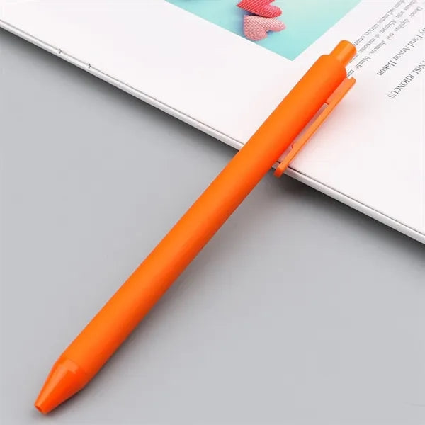 Retractable Colored Gel Pen Promotion Gifts for People