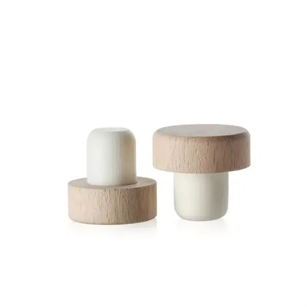 Red Wine Wooden Stopper