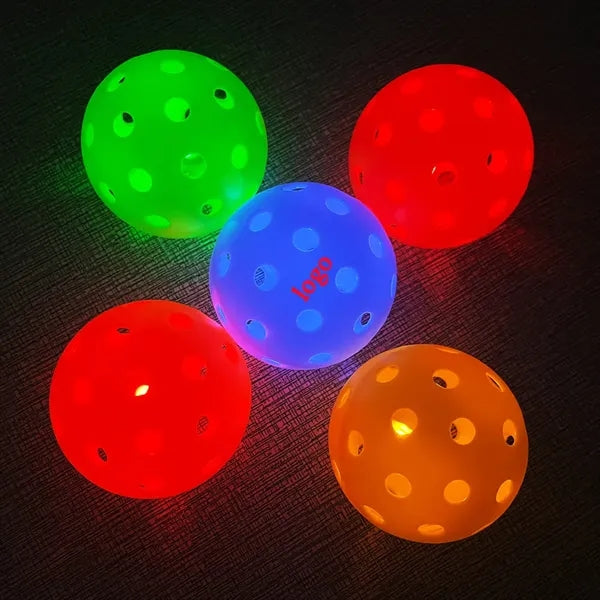 TPE LED Light Up 40 Holes Pickleball Ball