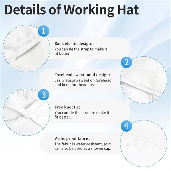 Surgical Scrub Cap Nurse Preceptor Gift Hat Long Hair
