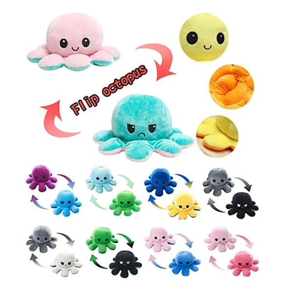 The Original Reversible Octopus Plushie