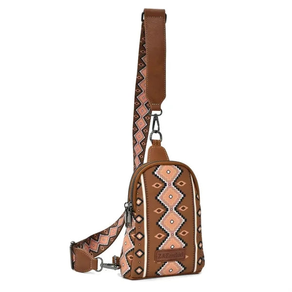 Bohemian Canvas Crossbody Bag