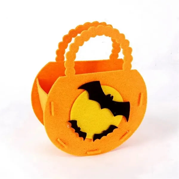 Halloween Pumpkin Candy Felt Bag