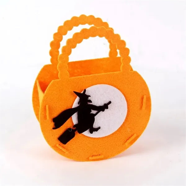 Halloween Pumpkin Candy Felt Bag