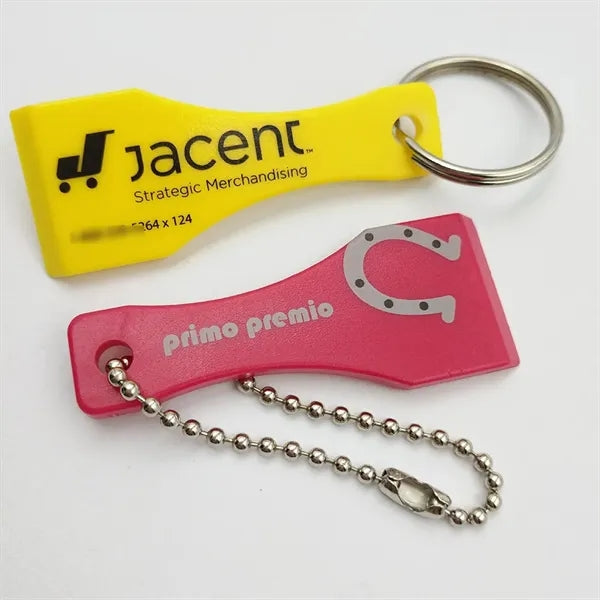 Lottery scratcher keychain