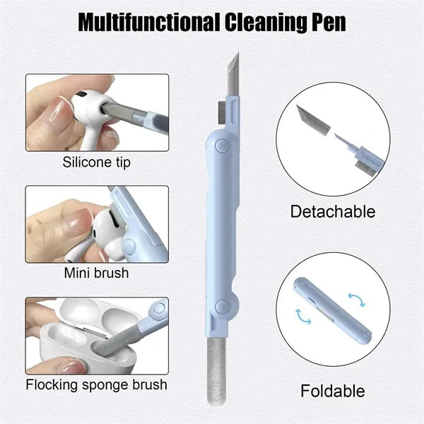 Keyboard Cleaning Brush Kit Earphone Cleaner