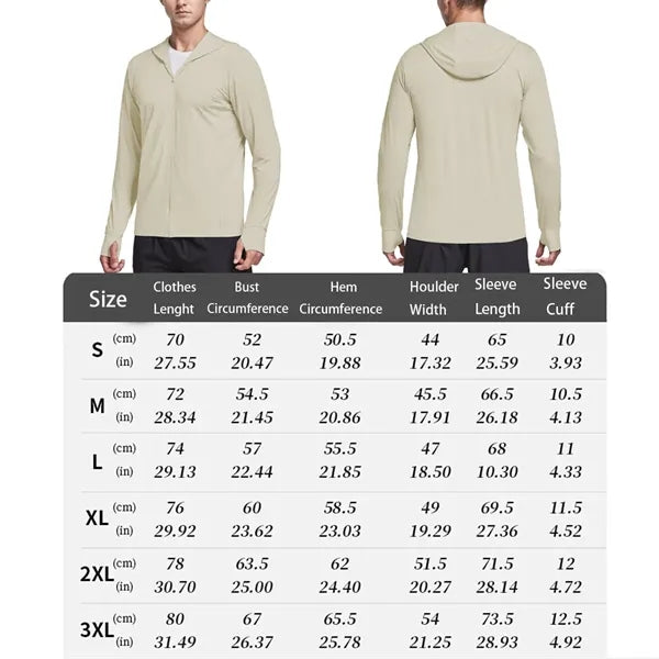 Sun Protection Hoodie Jacket