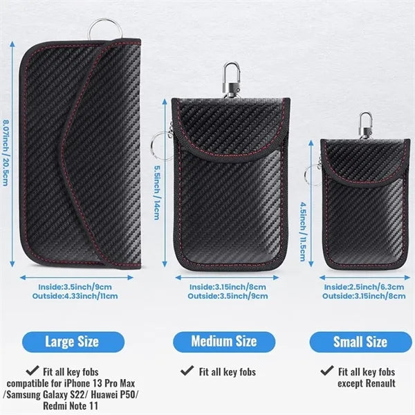 Faraday Pouch For Car Keys