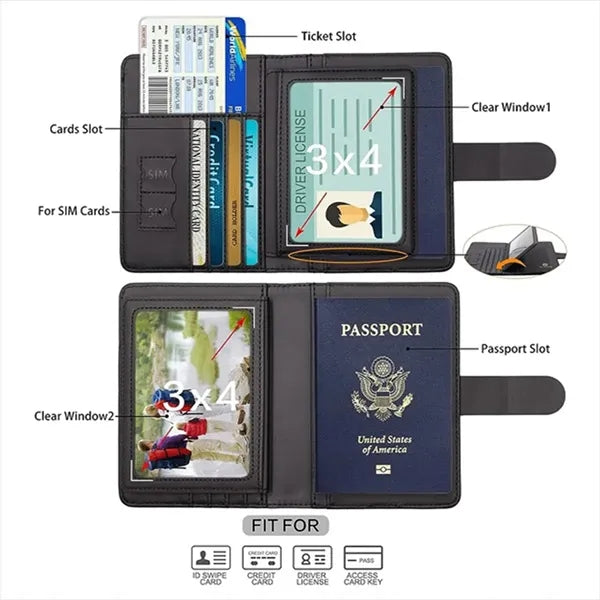Rfid Passport Holder Covers Case