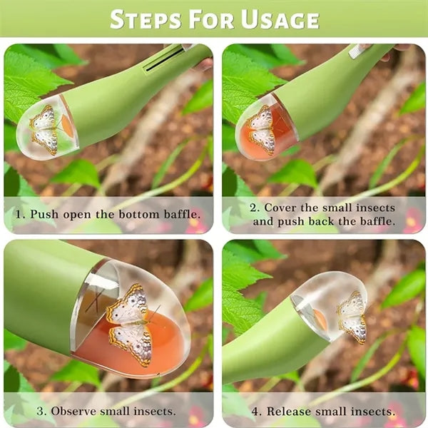 Quick-Release Insect Catching Tool