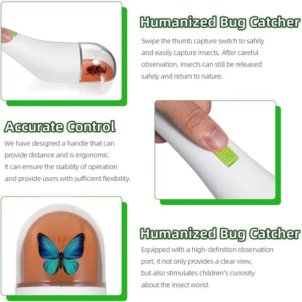 Quick-Release Insect Catching Tool