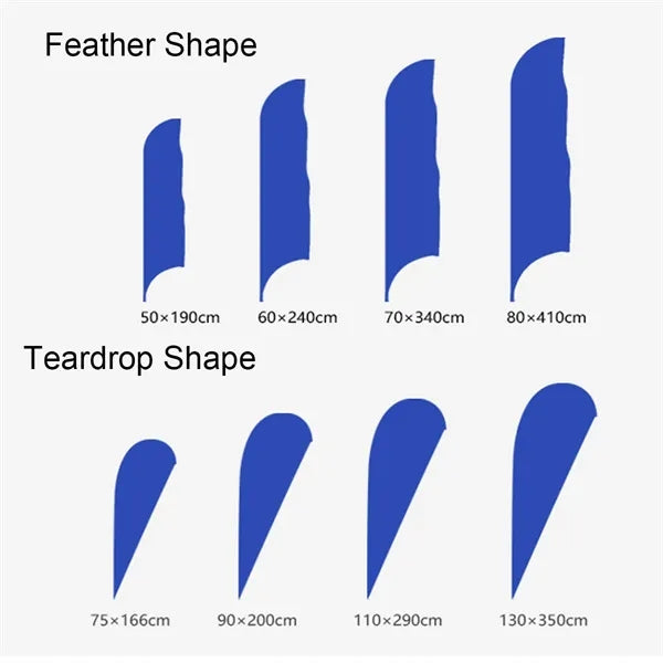 Double Sided Open Flag