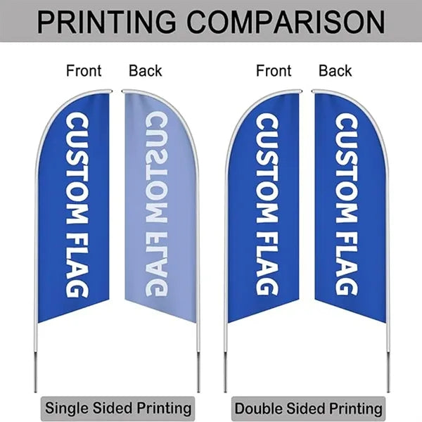 Double Sided Open Flag