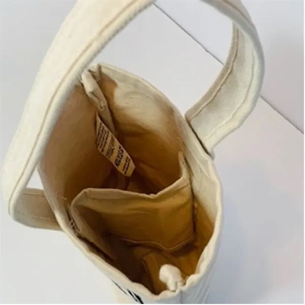 Double Wine Bottle Canvas Tote