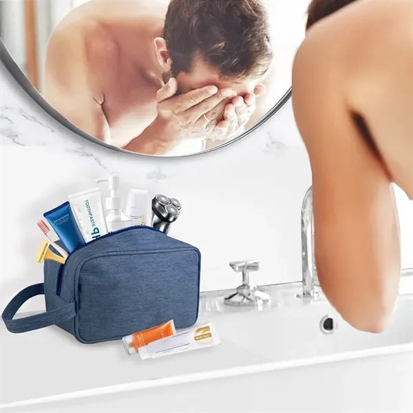 Waterproof Nylon Fabric Toiletry Organizer For Travel