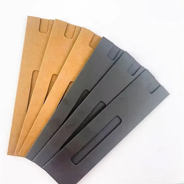 Eco-Friendly Kraft Card Paper Pen Sleeve