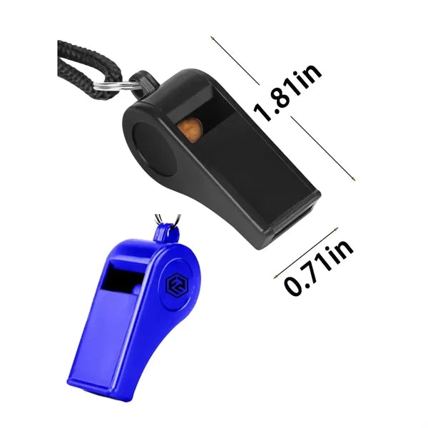 ABS Sports Whistles with Lanyard for Coaches and Referees