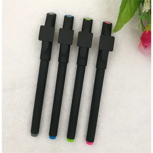 5.5" QR Code ABS Sleek Write Gel Pen