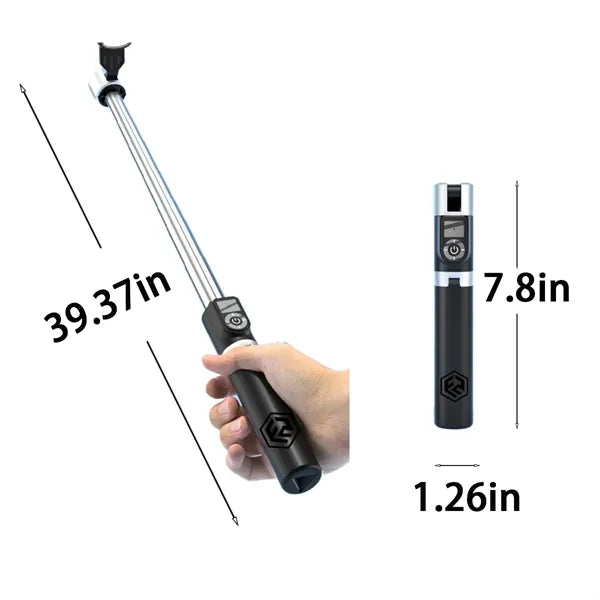 Extendable Selfie Stick Tripod with Wireless Remote