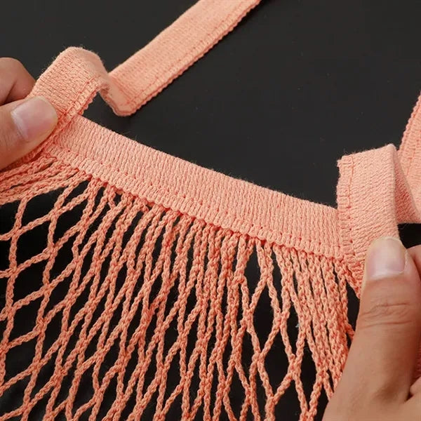 Cotton Mesh Market Bag