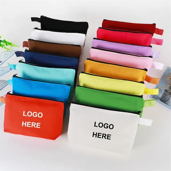 Zipper Canvas Pencil Case