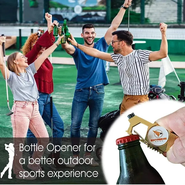 Multifunctional Golf Divot Repair Tool