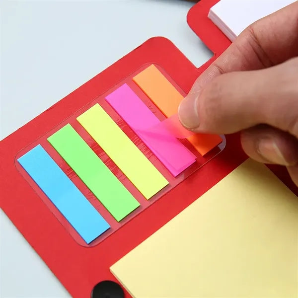 Sticky Notes Notebooks with Ballpoint Pen