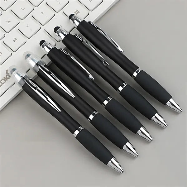 Touch Screen Pen Advertising Ballpoint With Led Light